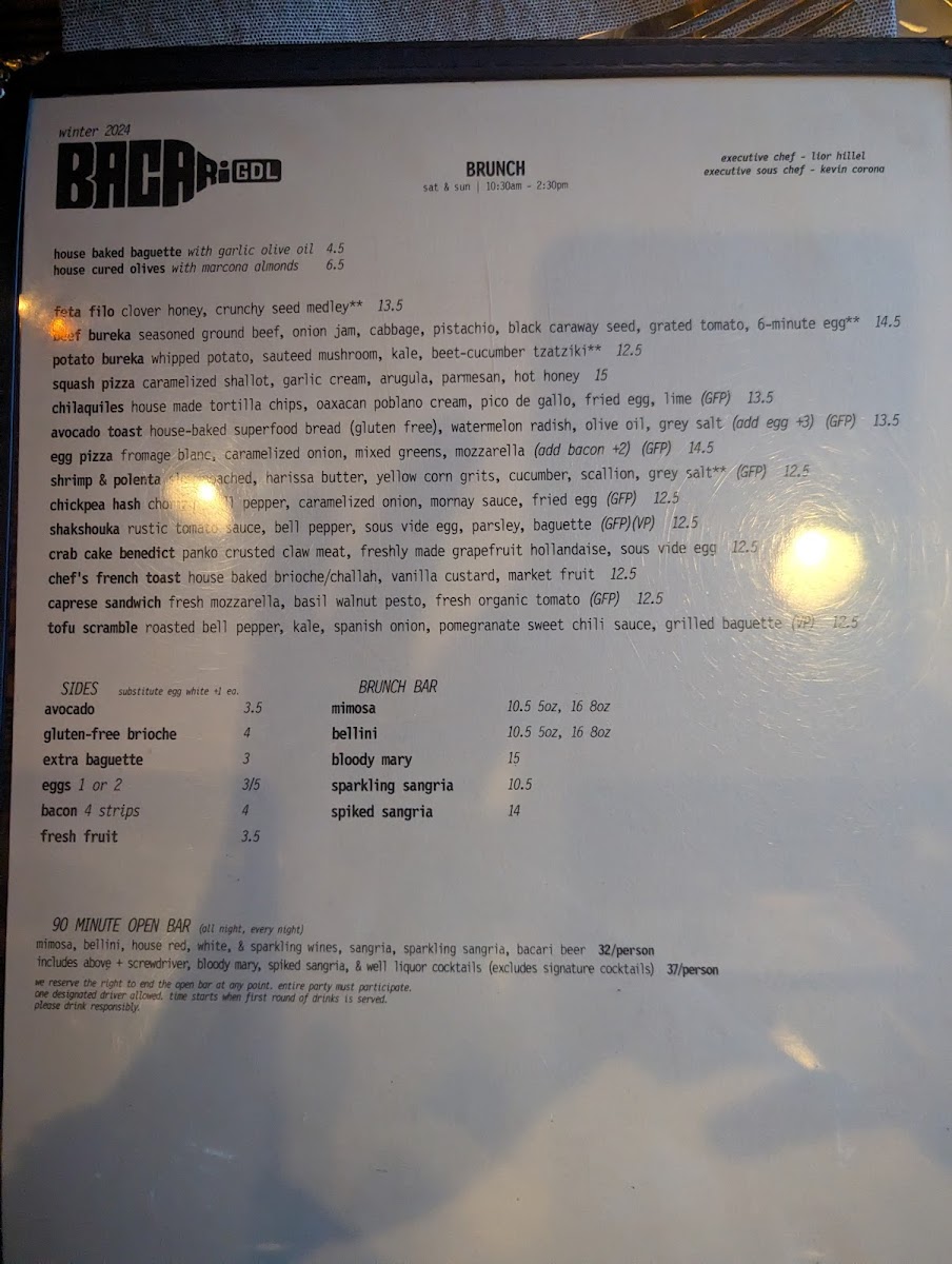 Bacari GDL Menu - Image 5